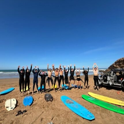 Surfing and kitesurfing